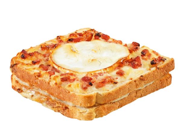CROQUE MONSIEUR GOAT CHEESE & BACON